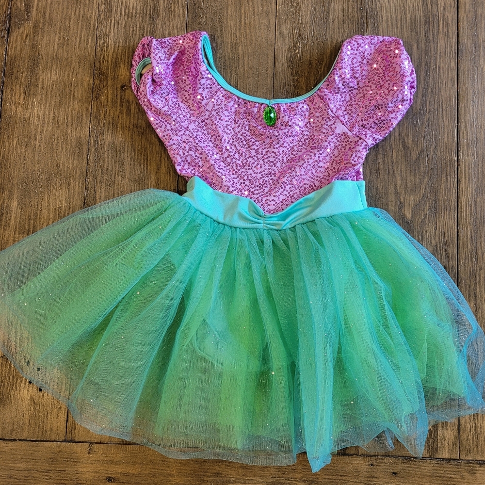 Ariel theme dance outfit